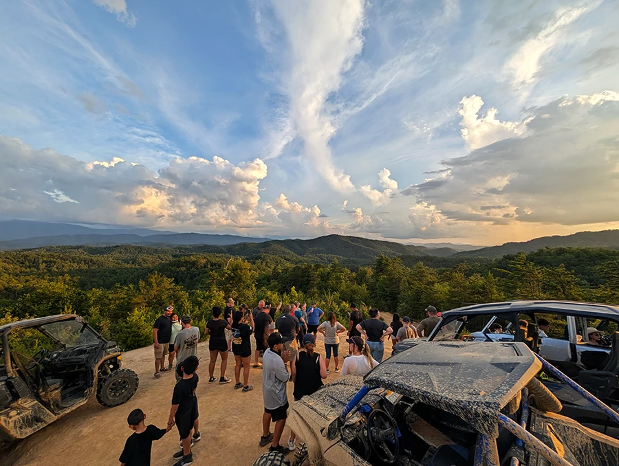 Million dollar views at the Smoky Mountains - Off-Road Pigeon Forge