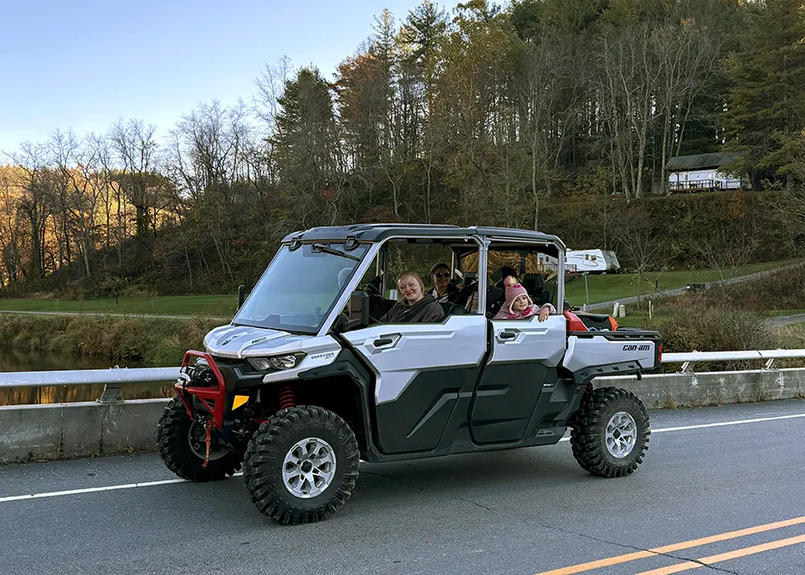 Street-legal UTV Rentals in Pigeon Forge